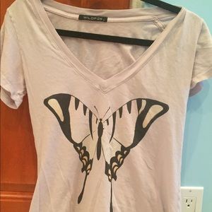 WILDFOX butterfly t shirt